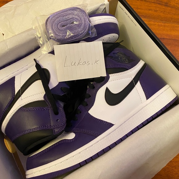 Jordan 1 high court purple - Picture 2 of 10